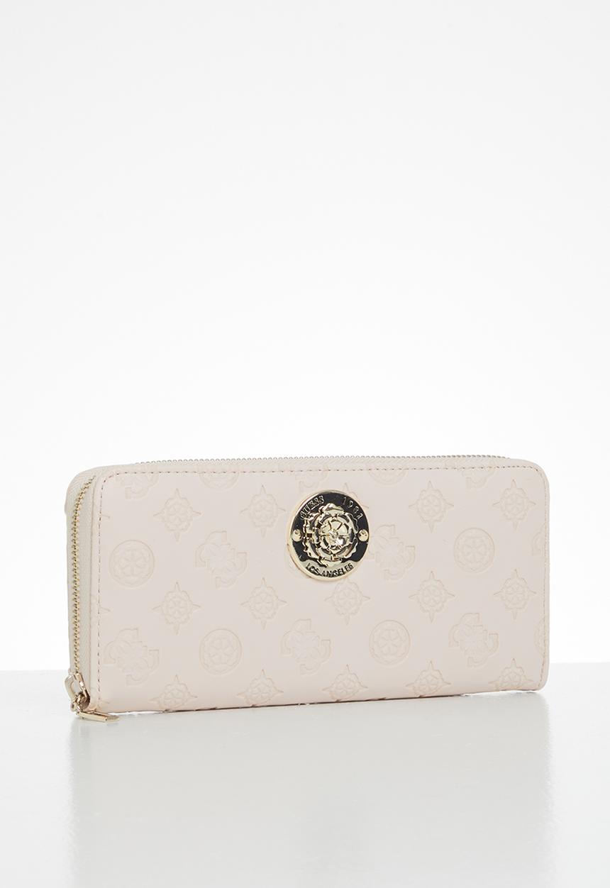 GUESS - Dayane slg large zip around - blush