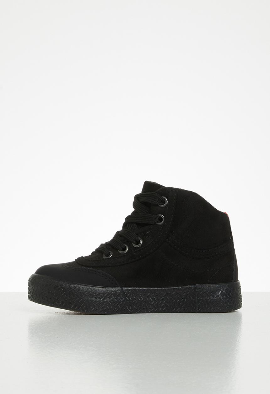 UrbanArt - La 2 suede hi-top sneakers - black