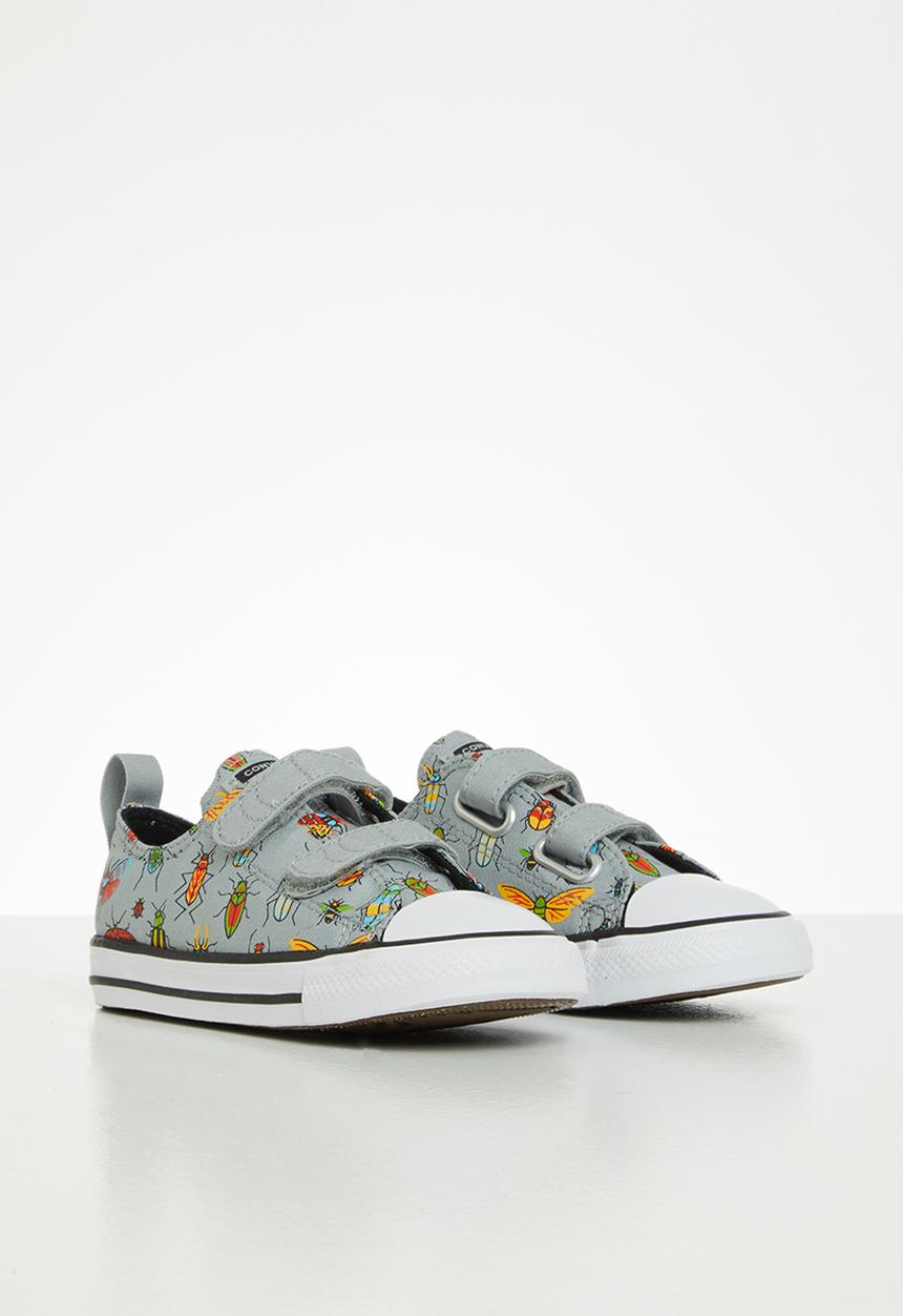 Converse - Chuck Taylor all star 2v bugged out ox - ash stone/black/bright poppy