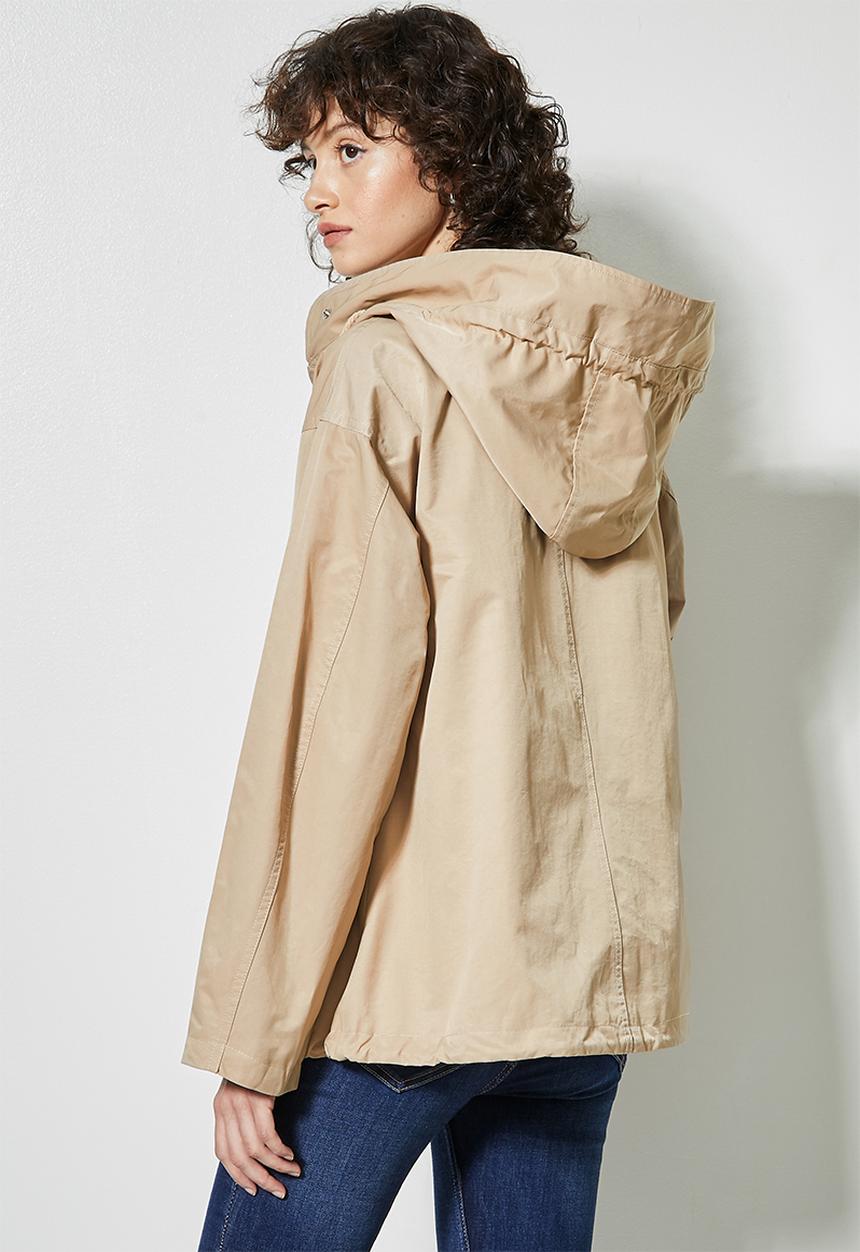 Superbalist - Hooded parka - stone