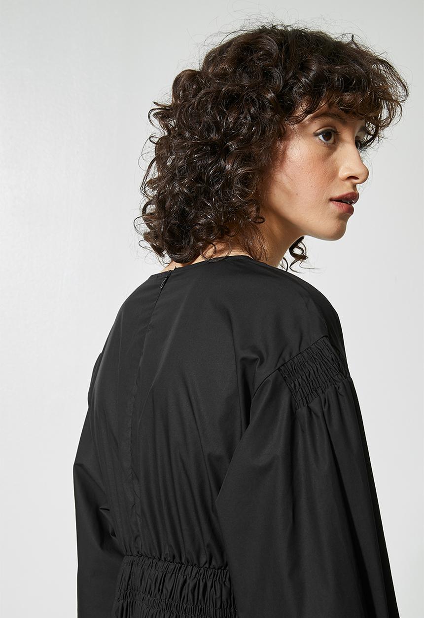 Superbalist - Shirred waisted dress - black