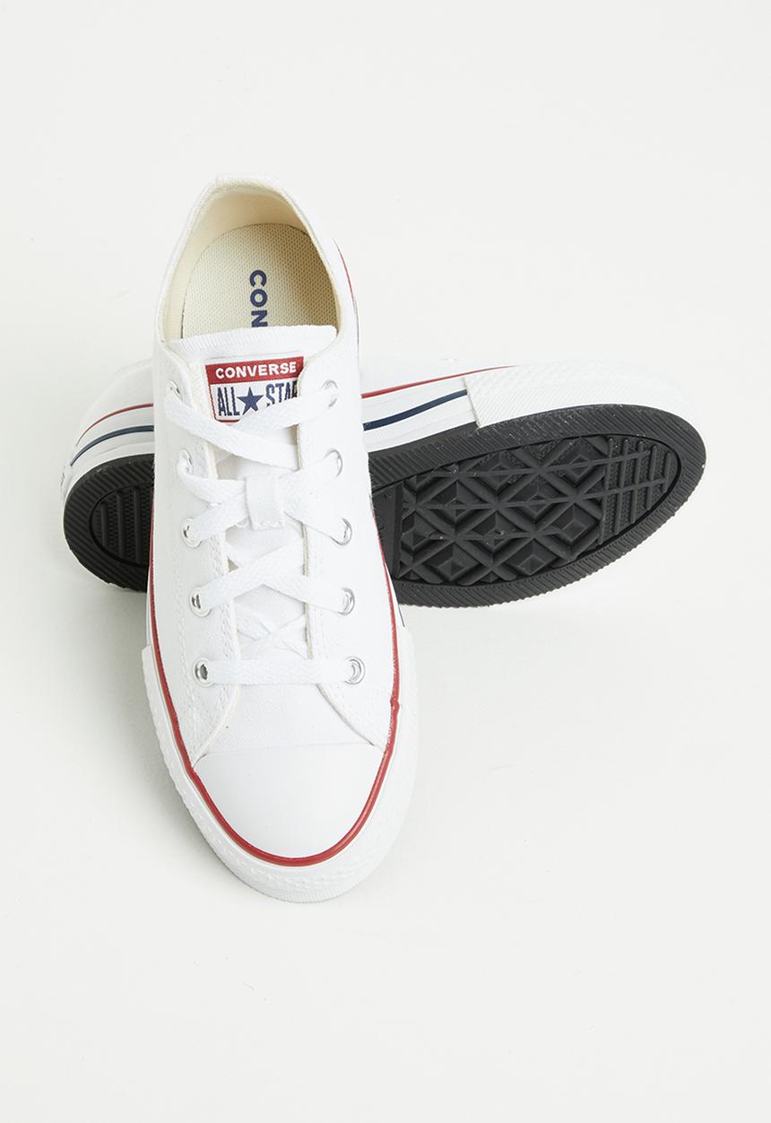 Converse - Chuck taylor all star platform ox - white/garnet/midnight navy