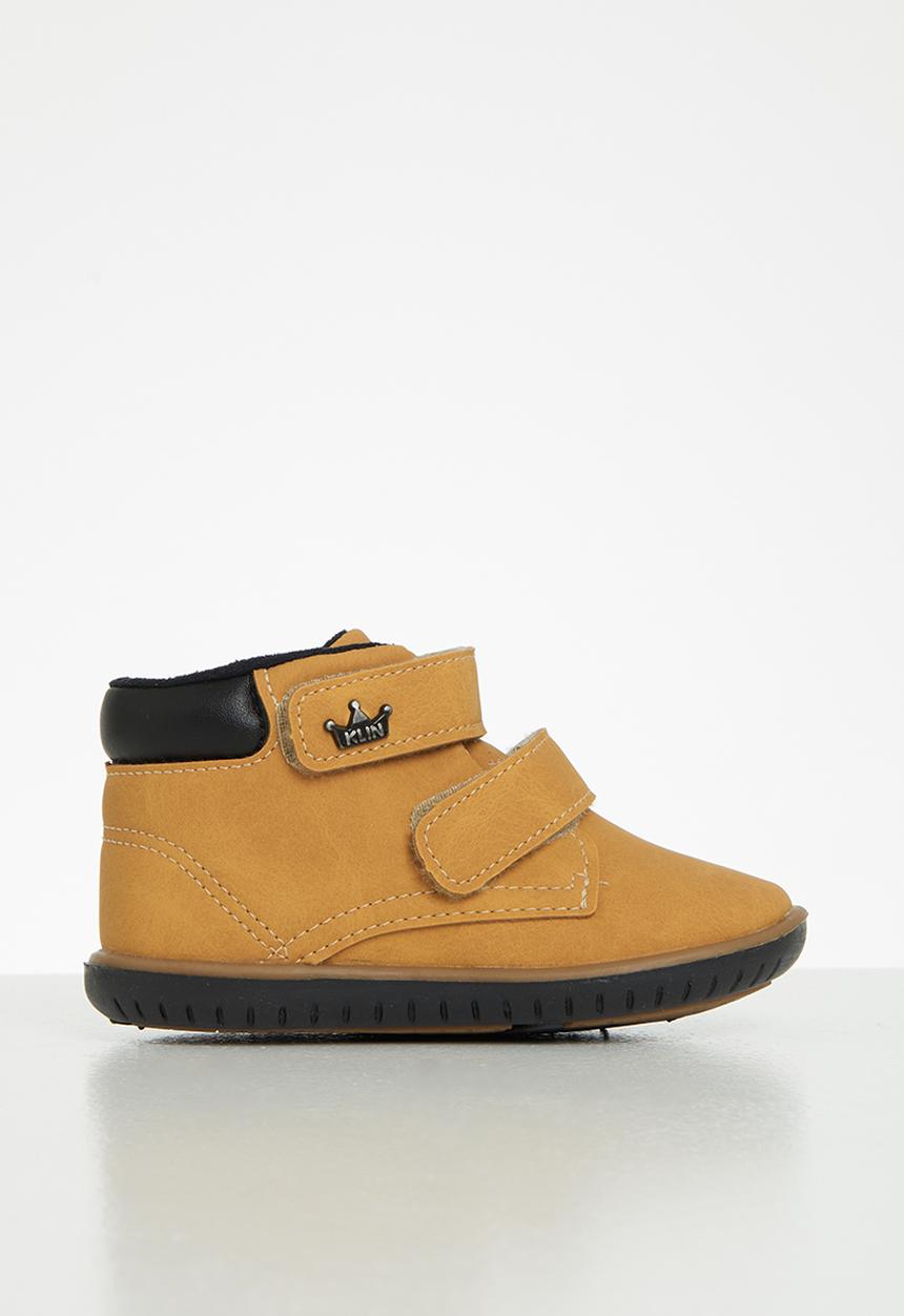Klin - Boys mini flyer sneaker - tan
