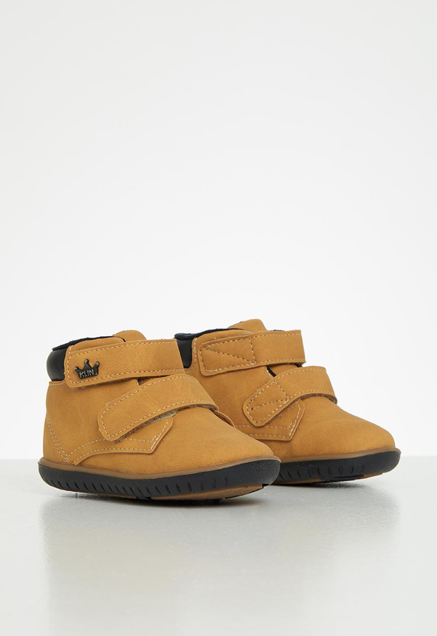 Klin - Boys mini flyer sneaker - tan