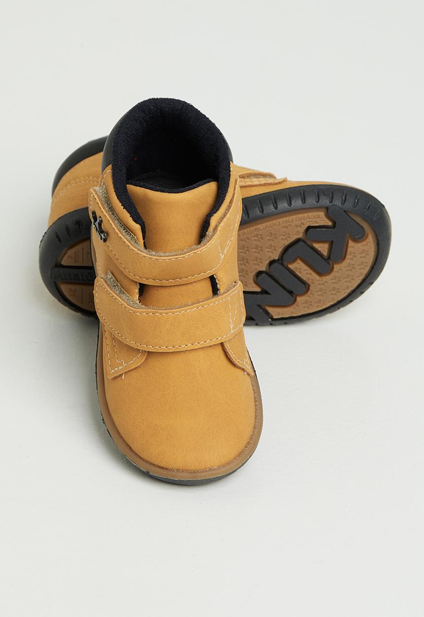 Klin - Boys mini flyer sneaker - tan