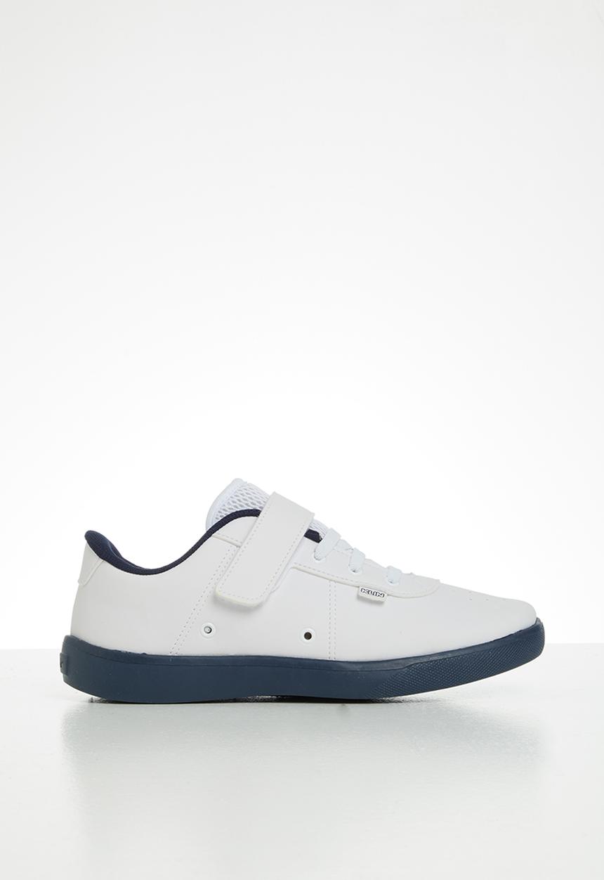 Klin - Boys college sneaker - white & navy