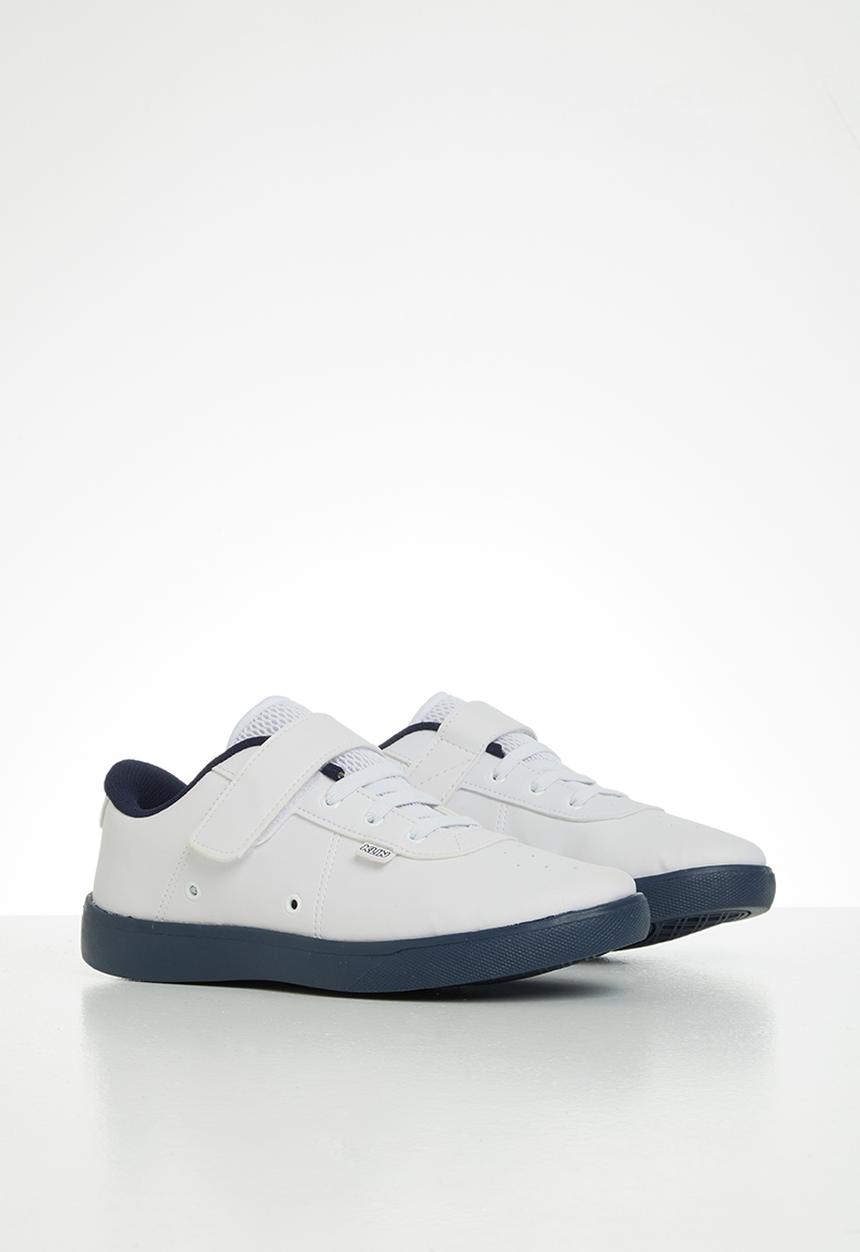 Klin - Boys college sneaker - white & navy