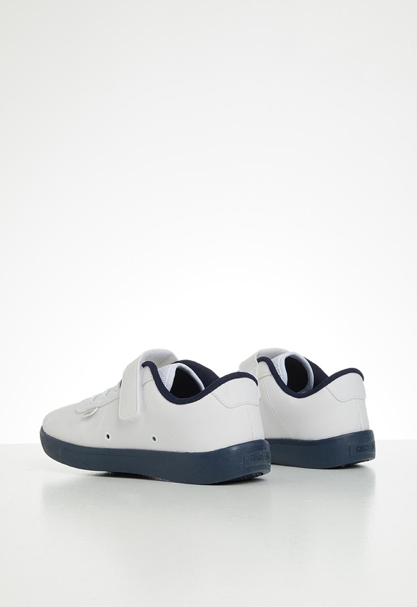 Klin - Boys college sneaker - white & navy