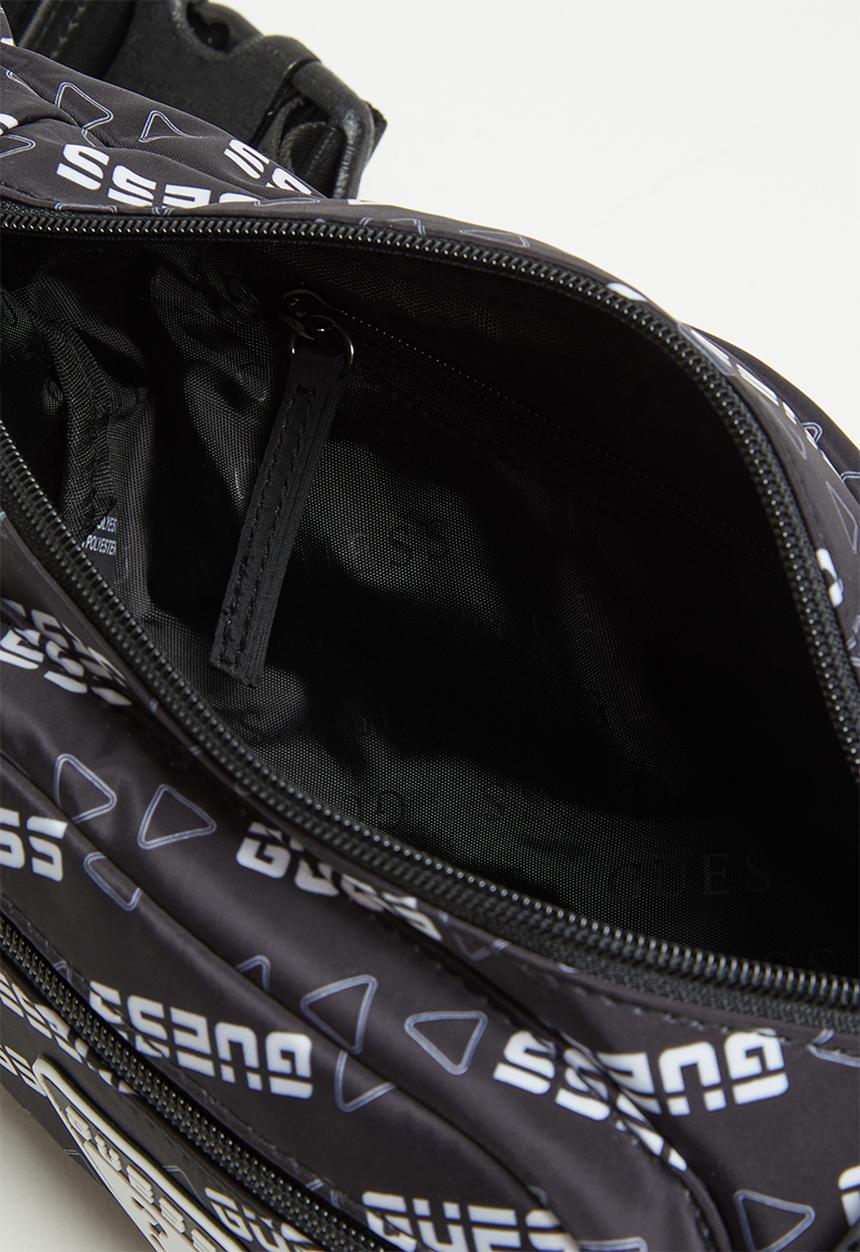 GUESS - Repeat bum bag - black