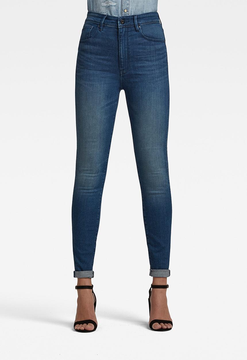 G-STAR - Kafey ultra high skinny - faded neptune blue