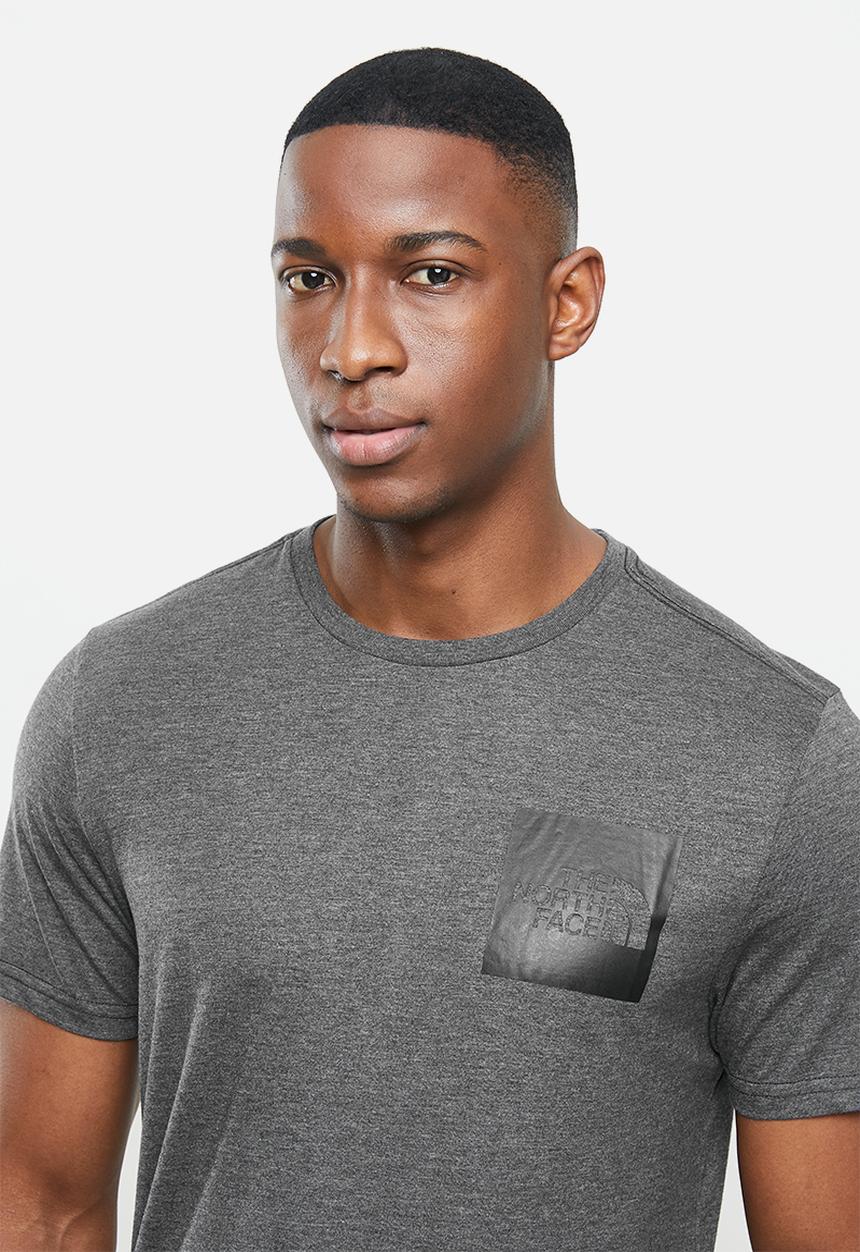 The North Face - Short sleeve fine tee - grey