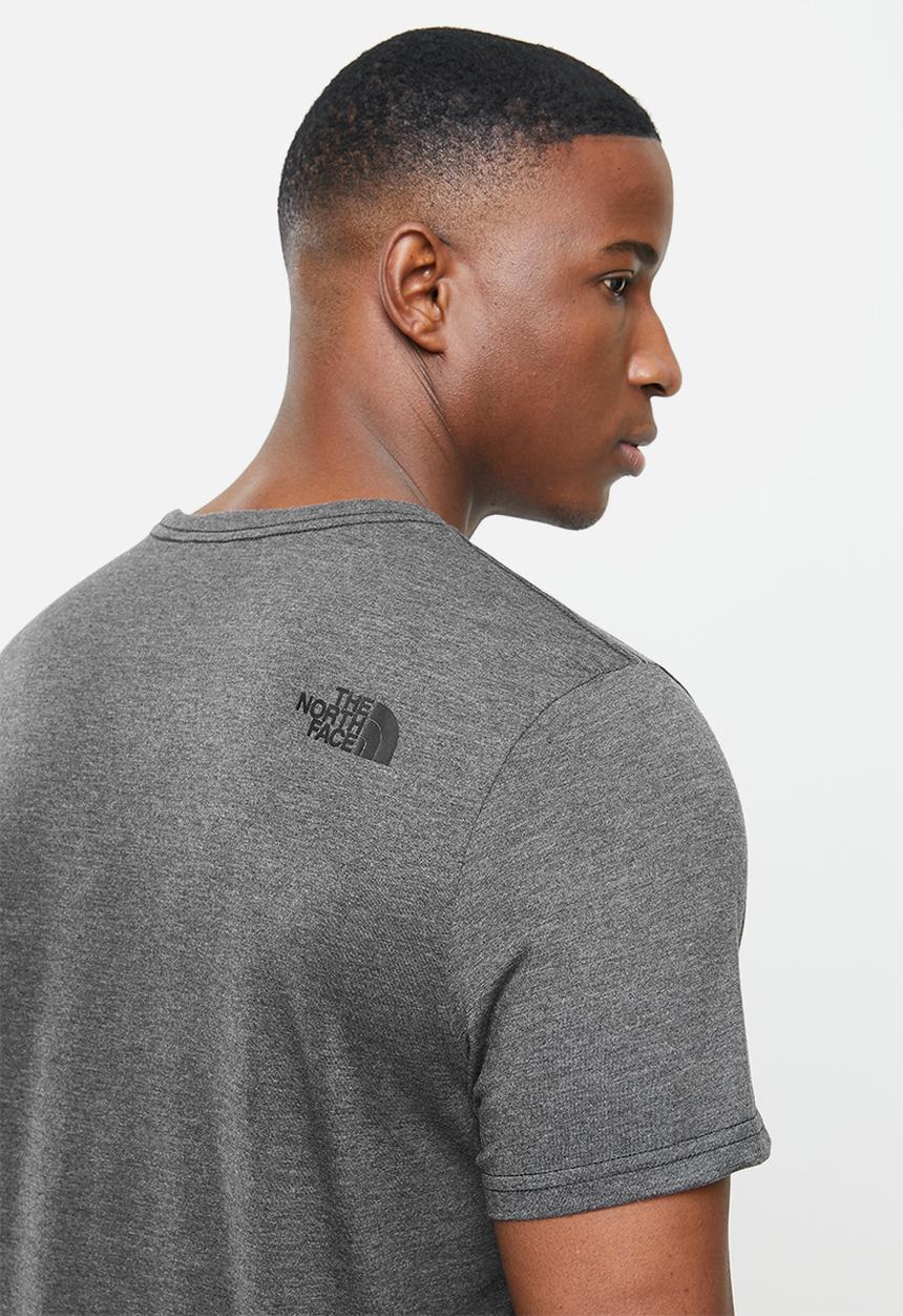 The North Face - Short sleeve fine tee - grey