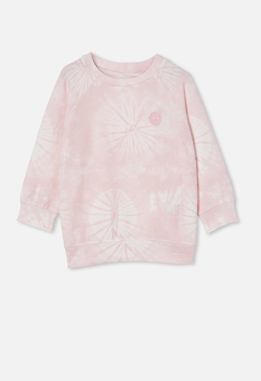 Cotton On - Milly long sleeve lounge set - super soft tie dye/pink quartz