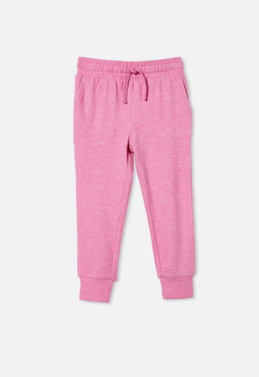 Cotton On - Super soft marlo trackpant - pink gerbera marle