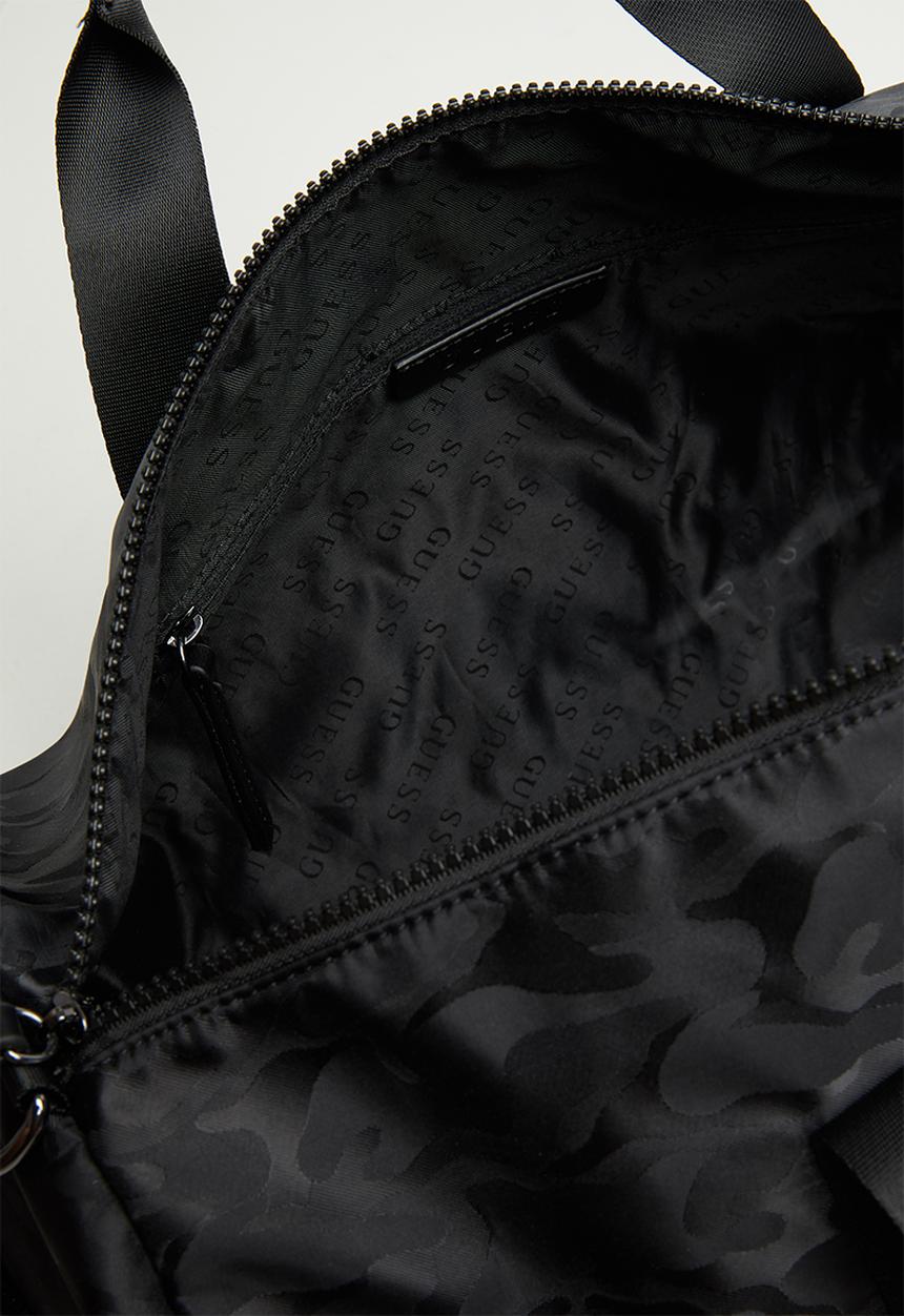 GUESS - Dyson round duffle - black