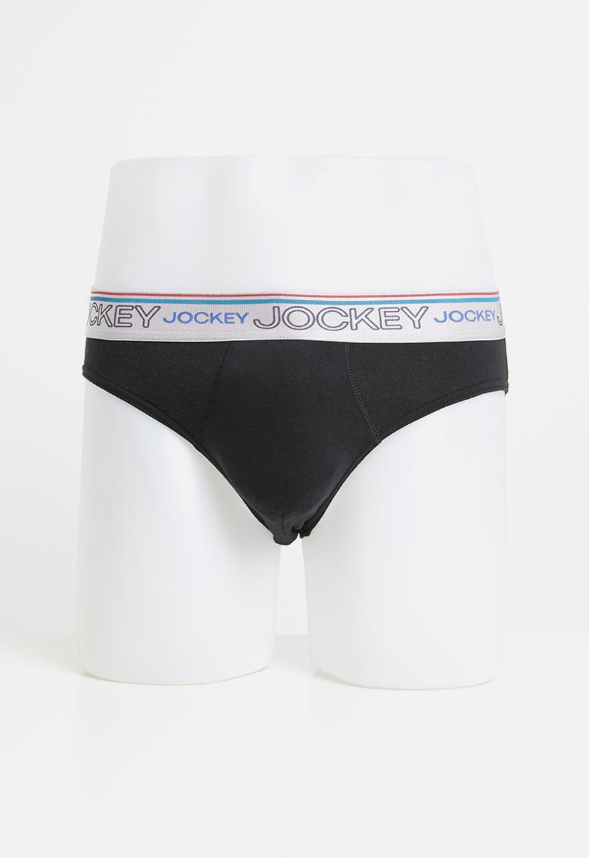 Jockey - 3 Pack plain new gen jockey brief - multi 