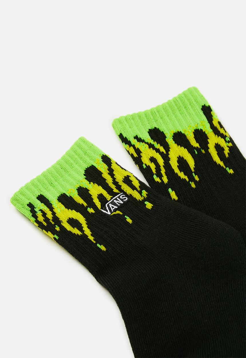 Vans - Slime flame crew kids  - black