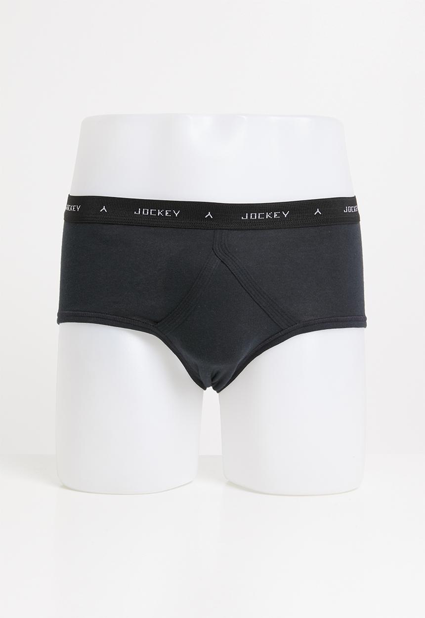 Jockey - 3 Pack rib y-front briefs - multi 
