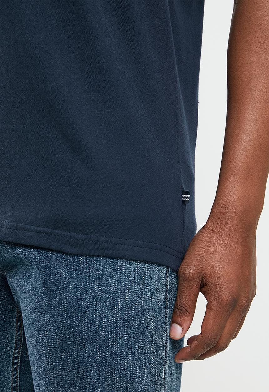 Nautica - Logo with signal flags tee - navy