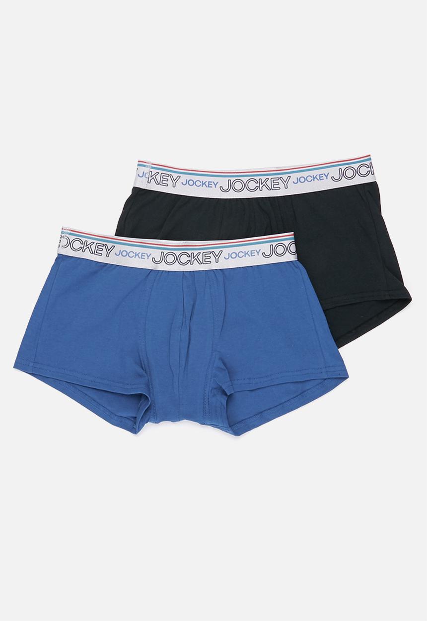 Jockey - 2 Pack new gen pouch trunk - blue & black 