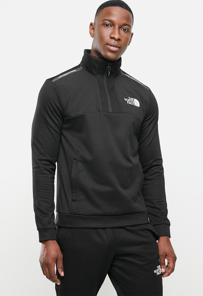 The North Face - Ma 1/2 zip - black