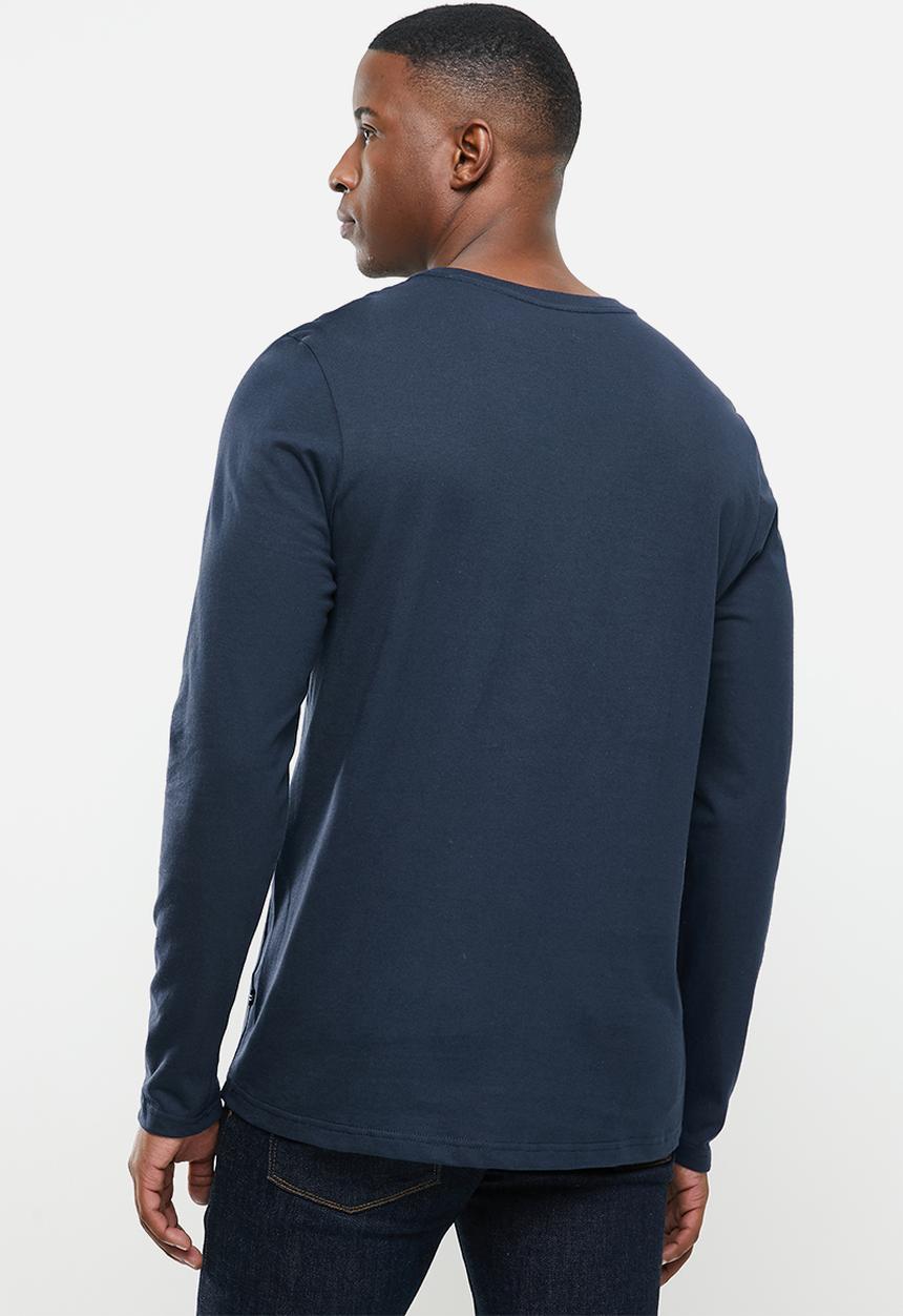 Nautica - Logo with signal flags tee - navy