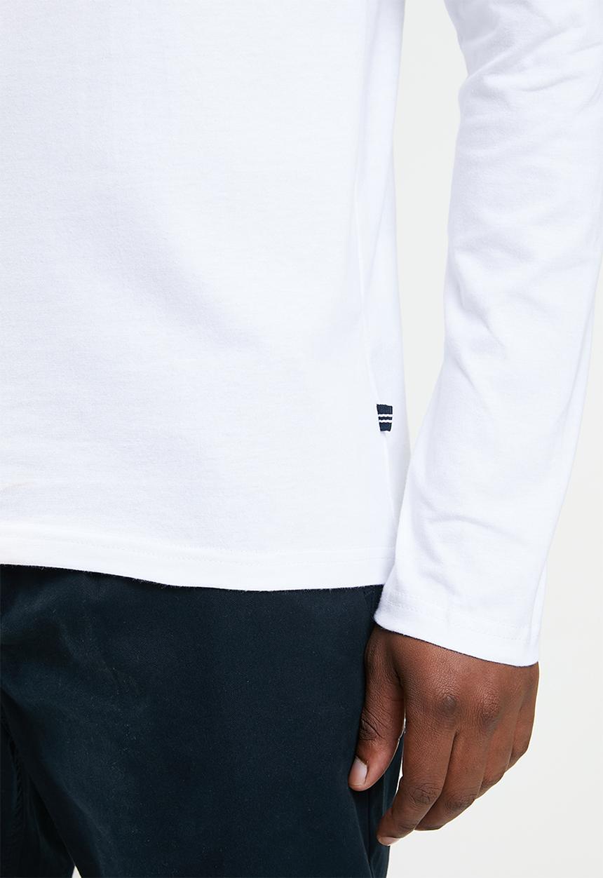 Nautica - Logo with signal flags tee - white