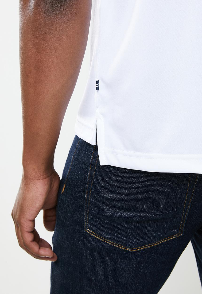 Nautica - Navtech jersey polo - white