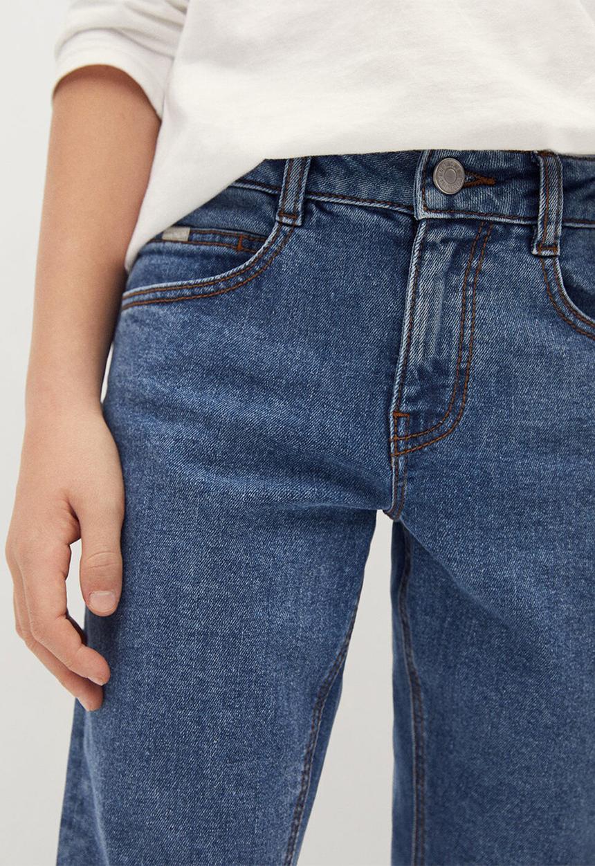 MANGO - Boys regular fit jeans - medium blue