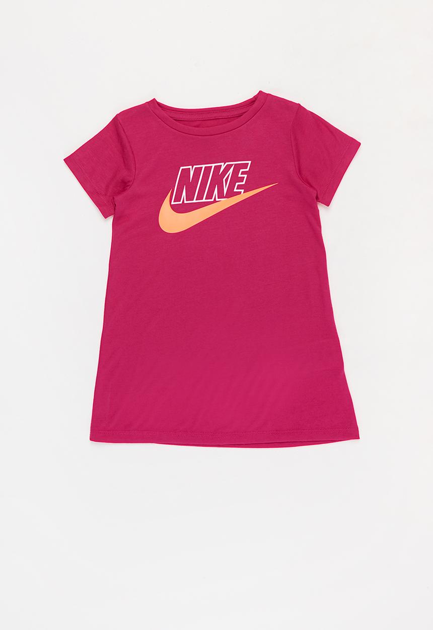 Nike - Nike T -shirt dress - white 