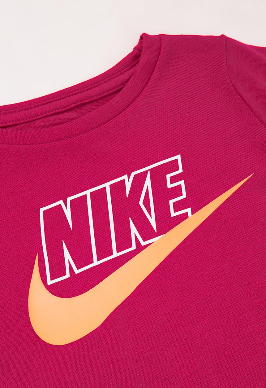 Nike - Nike T -shirt dress - white 