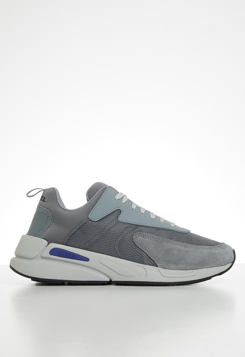 Diesel  - S-serendipity low cut sneakers - steel gray / surf blue