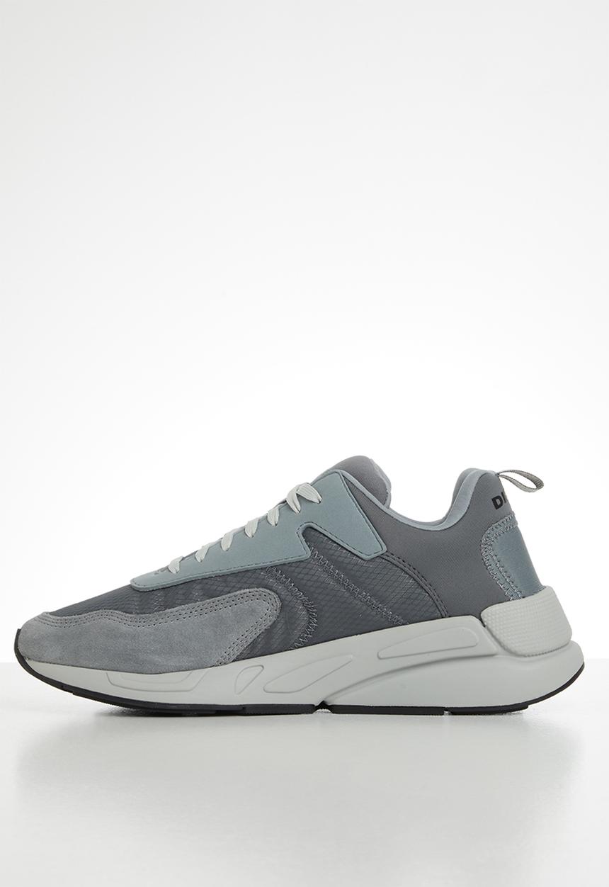 Diesel  - S-serendipity low cut sneakers - steel gray / surf blue