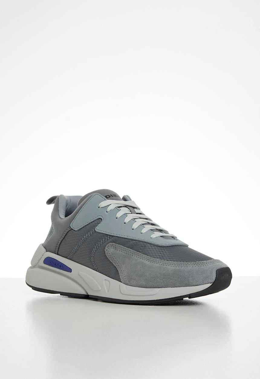 Diesel  - S-serendipity low cut sneakers - steel gray / surf blue