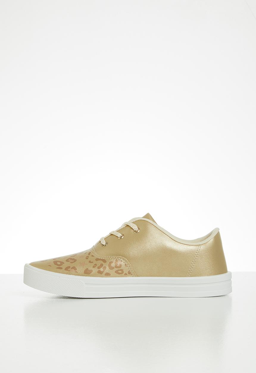 Klin - Girls basic sneaker - gold