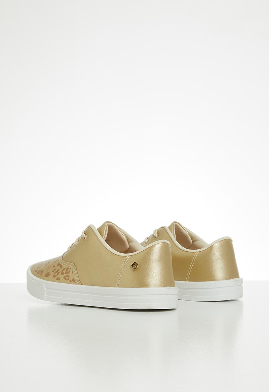 Klin - Girls basic sneaker - gold