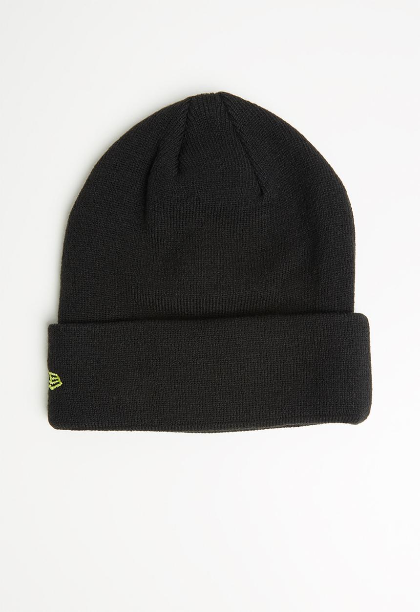 New Era - Knit womens bobble neyyan - black