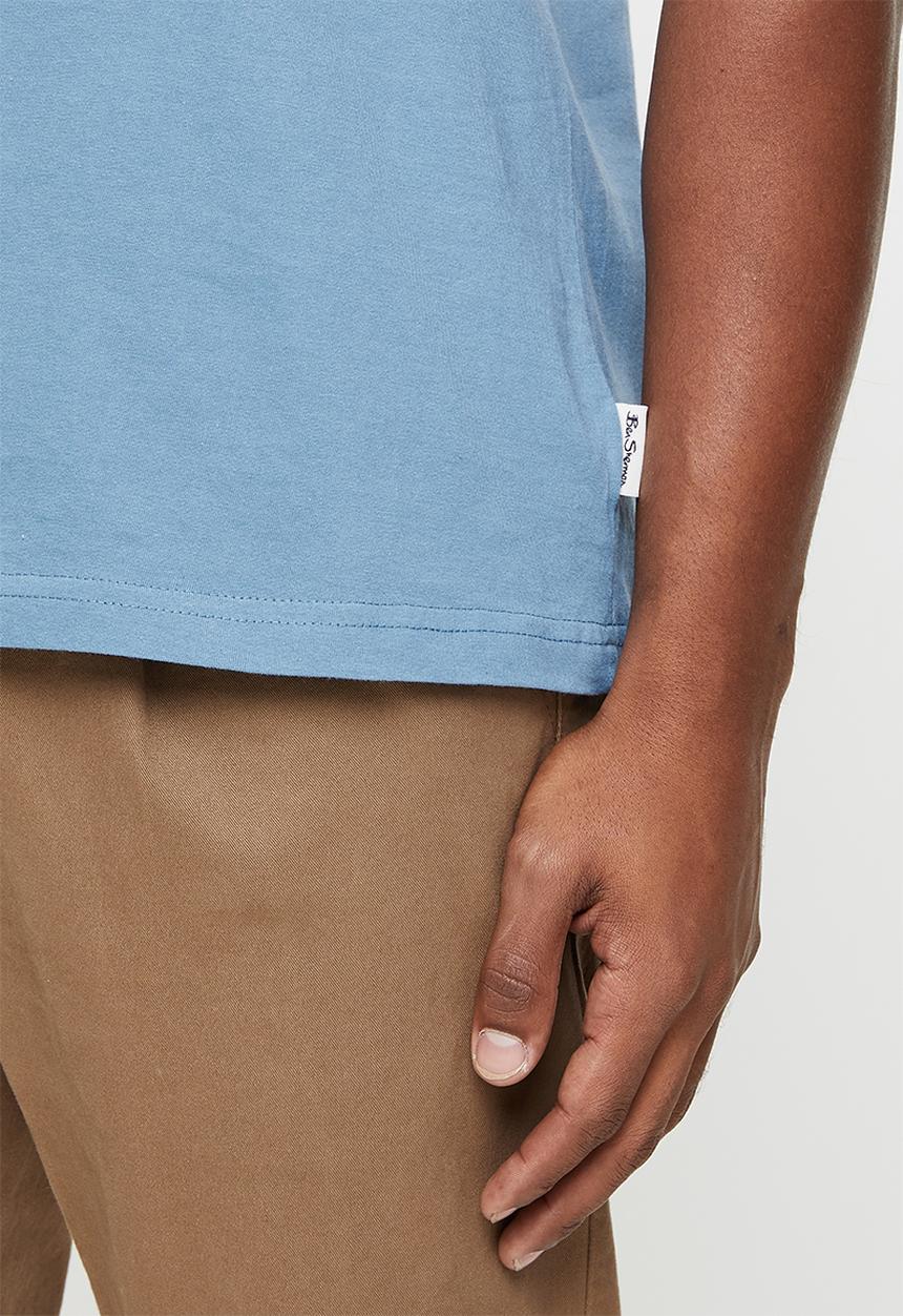Ben Sherman - Headlamps tee - blue 