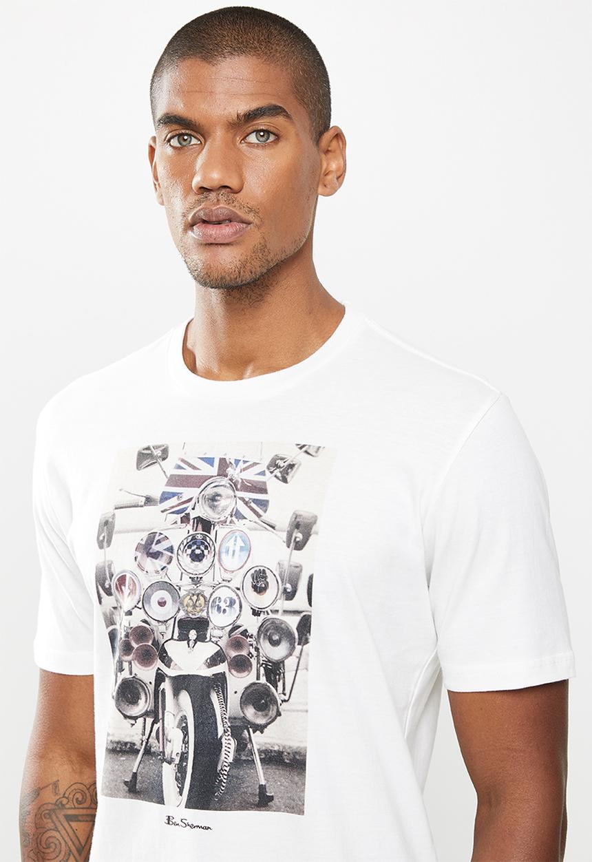 Ben Sherman - Headlamps tee - ivory