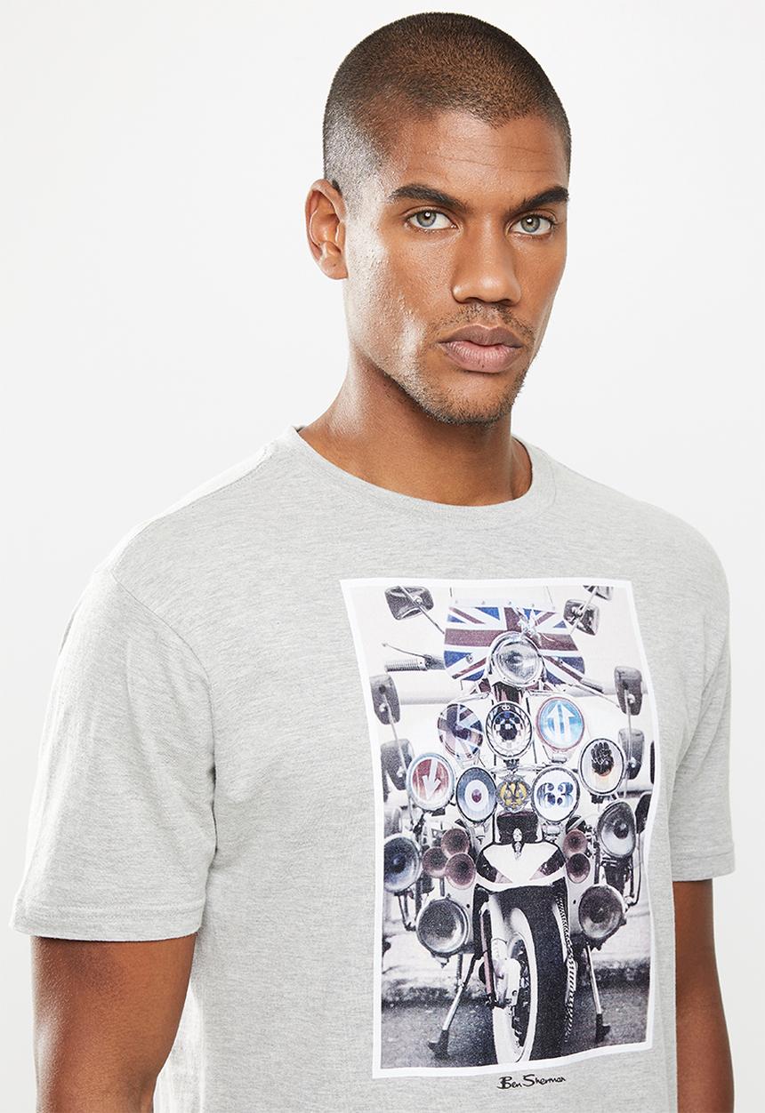 Ben Sherman - Headlamps tee - grey