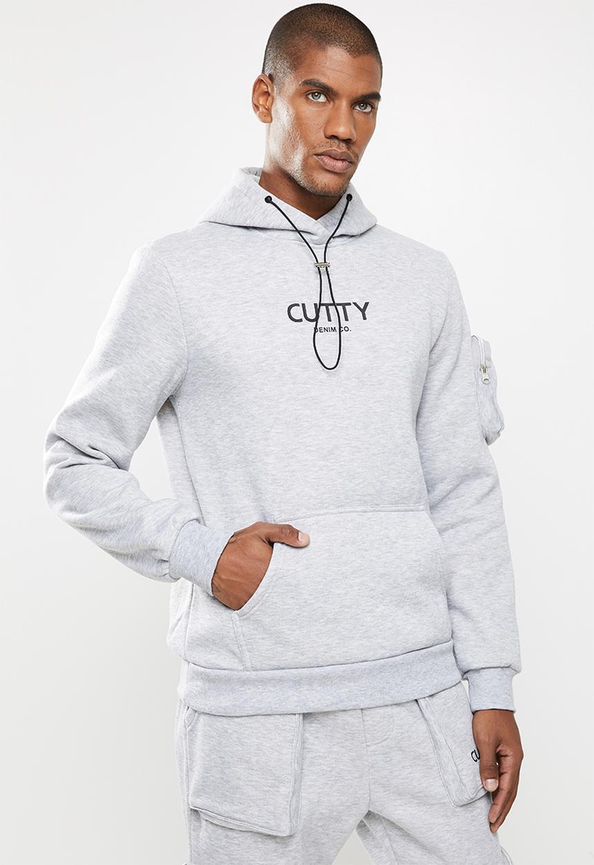 Cutty - Jacket sweater (hoodie) - light grey