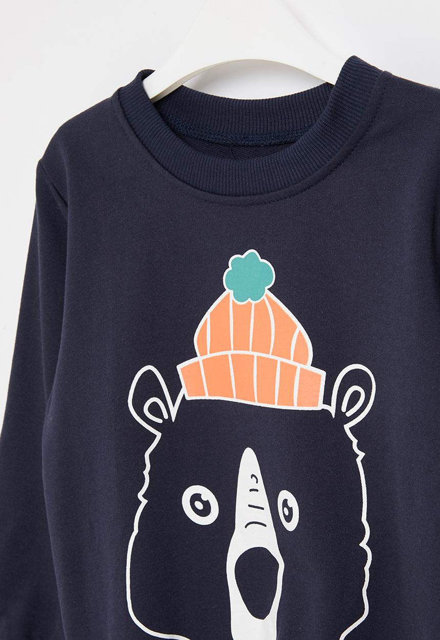 Pop Candy - Boys graphic sweatshirt - navy