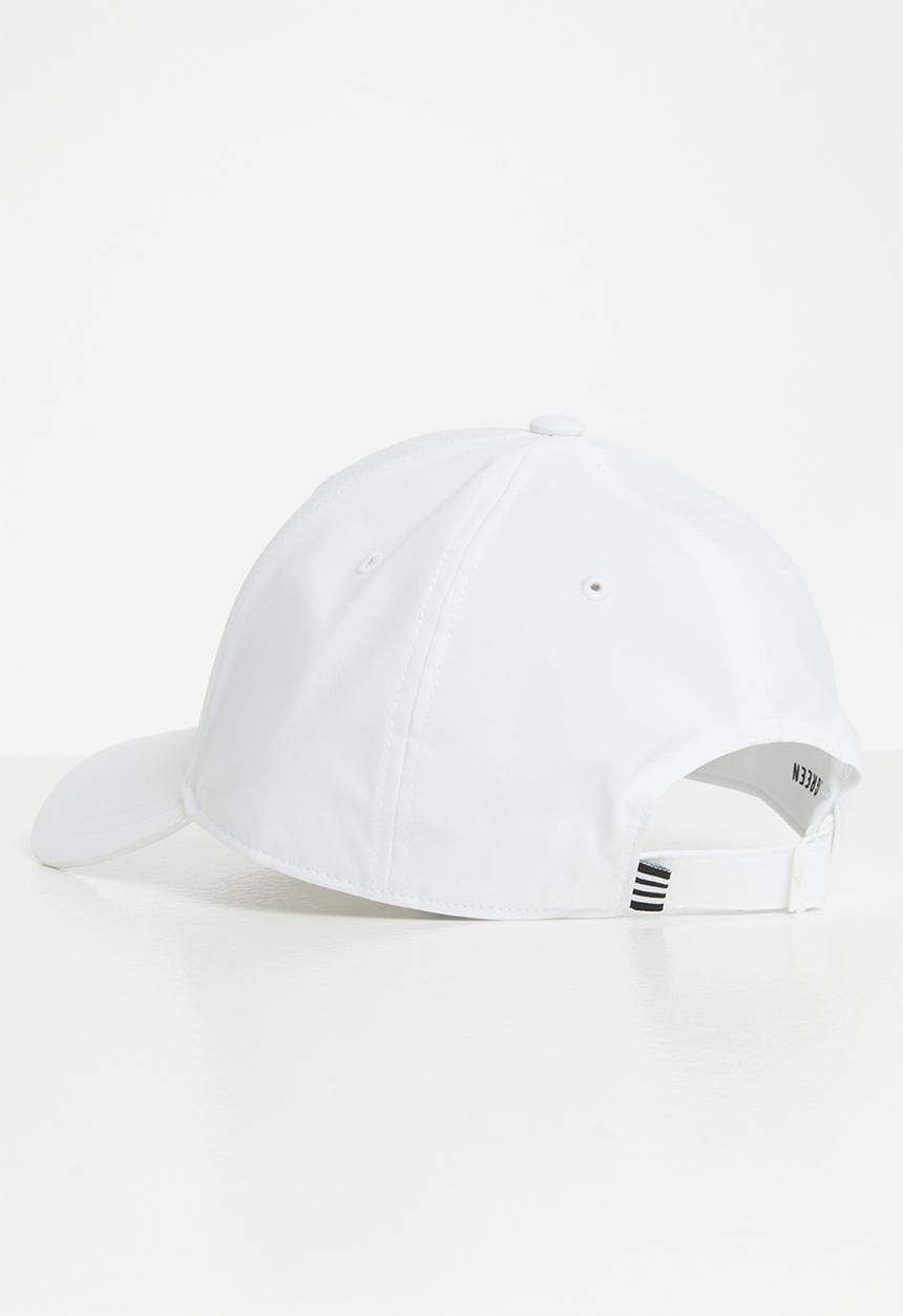 adidas Performance - Baseball cap embroidered - white & black