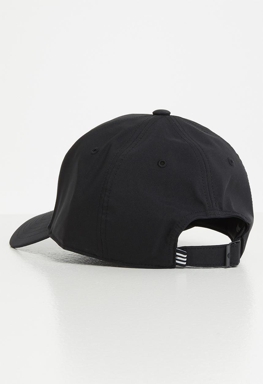 adidas Performance - Baseball cap embroidered - black & white