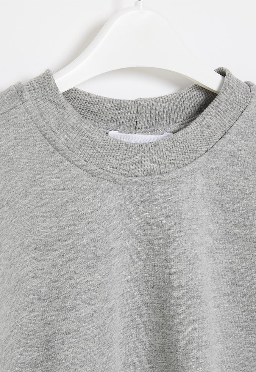 Superbalist - Girls cutline detail sweat top - grey