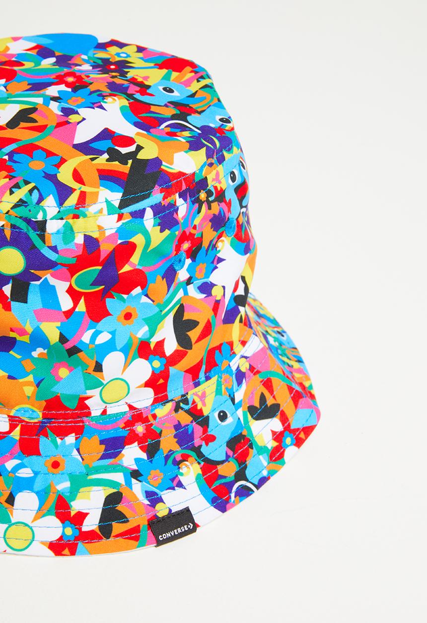 Converse - Reversible pride bucket hat - multi 