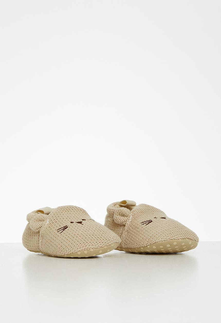 Pop Candy - Baby boys slippers - brown