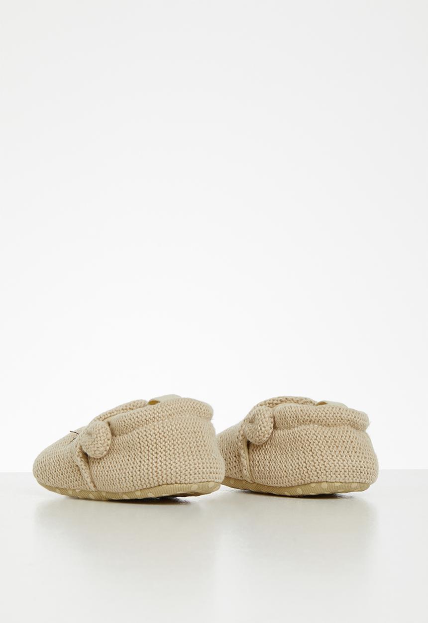 Pop Candy - Baby boys slippers - brown