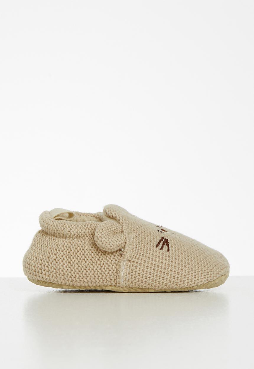Pop Candy - Baby boys slippers - brown