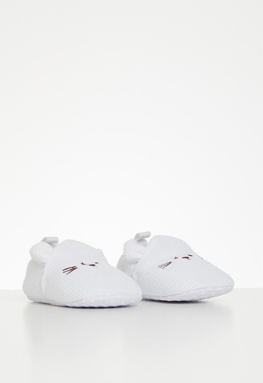 Pop Candy - Baby slippers - white